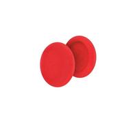 Koss Almohadillas de repuesto oficiales de tamaño estándar para auriculares Porta Pro, KPH40 Utility y KSC75, color rojo