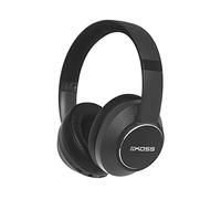 Koss BT740i QZ Auriculares Inalámbricos/ Cable, Cascos de Diadema con Micrófono, Bluetooth 5.0, Cancelación de Ruido, Batería Recargable 34 h de Escucha, Headphones Over Ear, Ajustables, Negro