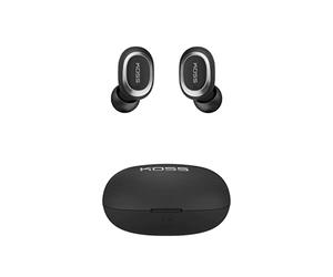 Koss - Koss TWS250i Auriculares Inalámbricos Bluetooth In-Ear con Micrófono Integrado, Estuche de Carga, Earbuds Ultraligeros para Correr, Deporte, Sonido Premium True Wireless Stereo Graves Profundos