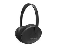Koss KPH7 Auriculares Inalámbricos, Cascos de Diadema con Micrófono, Bluetooth 5.0 Wireless, Batería Recargable 18 h de Escucha, Headphones Over Ear, Ajustables, Plegables, Negro