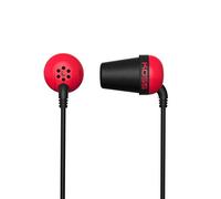 Koss PLUG R auricular Intraaural Dentro de oído Rojo - Auriculares (Intraaural, Dentro de oído, Alámbrico, 10 - 20000 Hz, 1,2 m, Rojo)