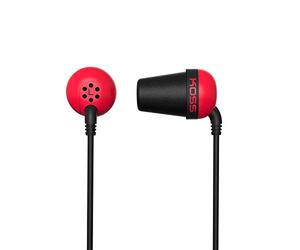 Koss PLUG R auricular Intraaural Dentro de oído Rojo - Auriculares (Intraaural, Dentro de oído, Alámbrico, 10 - 20000 Hz, 1,2 m, Rojo)