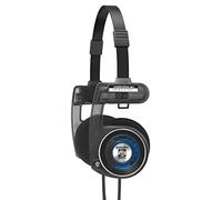 Koss Porta Pro Utility - Auriculares supraaurales, Sistema de Cable Intercambiable Desmontable, diseño Plegable, Gris sigiloso