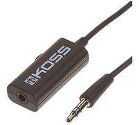 Koss VC20 Cable de Audio 3,5mm Negro - Cables de Audio (3,5mm, 3,5mm, Negro)
