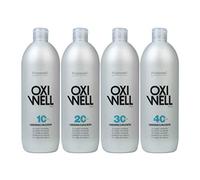 KOSSWELL PROFESSIONAL - Agua Oxigenada en Crema Oxiwell 40 Vol. 12%, 1000 ml, Emulsión Oxidante Hidratante, Brillo y Protección Capilar, Favorece una Mezcla Fluida y Delicada, Resultados Profesionales