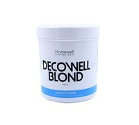 KOSSWELL PROFESSIONAL - Polvo Decolorante Pelo Decowell Blond, 500 g, Aclara hasta 7 Tonos, Reduce Tonos Amarillos, Respeta la Fibra Capilar, Fórmula Compacta en Polvo, Resultados Profesionales
