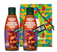 [KOST] NAMSAN BBQ Sauce_Duo (310g *2)- Salsa asiática multifuncional (Dulce y Umami), para bistec, hamburguesas - hecha en Corea, Vegetariana, sin GMO