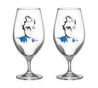 Kosta Boda 2 Copas de cerveza All about you 40 cl Celebrate him