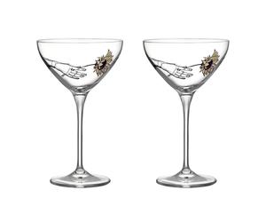 Kosta Boda 2 Copas de champagne All about you coupe 32 ll for you