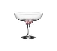 Kosta Boda 2 Copas Sugar Dandy 32 cl Rosa