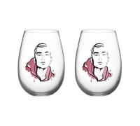 Kosta Boda 2 Vasos All about you 57 cl Close to him
