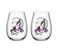 Kosta Boda 2 Vasos All About You 57 cl love you (rosa)