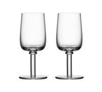 Kosta Boda 2 Vasos con pie ie Viva 25 cl Klar