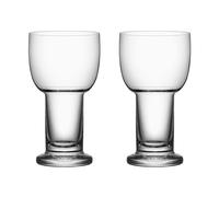 Kosta Boda 2 Vasos Picnic 48 cl transparente