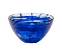 Kosta Boda Bol Contrast 160 mm Azul-azul