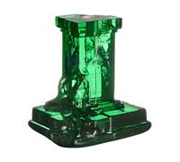 Kosta Boda Candelabro Rocky Baroque 150 mm Verde esmeralda