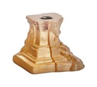 Kosta Boda Candelabro Rocky Baroque 95 mm Bruma ámbar