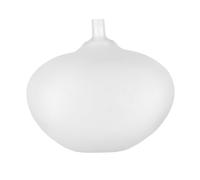 Kosta Boda Escultura de vidrio BV Beans AC-20 Blanco