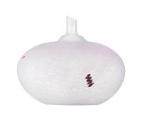 Kosta Boda Escultura de vidrio BV Beans AC-20 Rosa