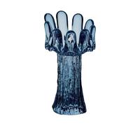 Kosta Boda Farolillo circular de vidrio Solros 18 cm Azul