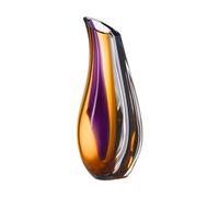 Kosta Boda Jarrón Orchid 370 mm Morado-ámbar