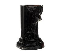 Kosta Boda Jarrón Rocky Baroque 25 cm Negro noche