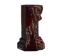 Kosta Boda Jarrón Rocky Baroque 35 cm Oxblood