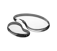 Kosta Boda Objeto decorativo Tears of joy 2 piezas Plateado