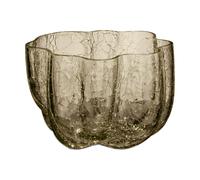 Kosta Boda Portavelas Crackle 5.8 cm topo