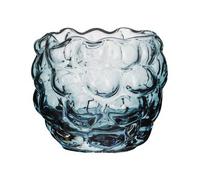 Kosta Boda Portavelas Moss 7.3 cm Azul
