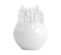 Kosta Boda Portavelas Polar 190 mm Blanco