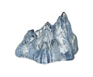 Kosta Boda Portavelas The Rock 91 mm Ice blue