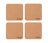 Kosta Boda Posavasos Viva 9.6x9.6 cm. 4-pack Corcho