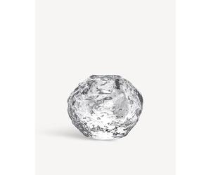 Kosta Boda Snowball Votive, Juego de 3, Transparente, S: 6 cm, m: 7 cm, L: 8,9 cm