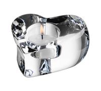 Kosta Boda Soporte para velas Valentino transparente