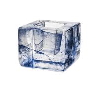 Kosta Boda Portavelas Brick azul