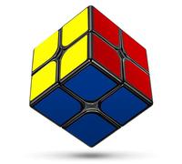 KOSTACHI Speed Cube 2x2, Cubo Mágico Profesional 2x2x2 Negro, Rompecabezas en 3D Twist, Juguetes y Juegos para Adultos y Niños