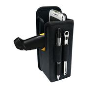 KOSTOO Funda duradera y resistente para escáner de código de barras compatible con Zebra Scanner MC3300/3200/3100/3000 serie de mangos, con trabilla de metal resistente para cinturón y fijación de