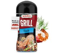 KOTÁNYI Barbacoa de pescado, especia para barbacoa, 80 g, especia para pescados y mariscos, marinada para cualquier tipo de pescado, mezcla de especias para asar [pide ahora para la próxima barbacoa!]