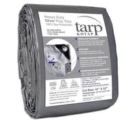 Kotap Lona de protección y cobertura resistente, 10 mil, polietileno (PE), multiusos, impermeable