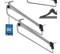KOTARBAU® 2 x Colgadores extraíbles de Perchas, Barras Extensibles de Armario 40 cm, Barra de Armario o vestidor, Barra Armario guardarropa, Perchero telescópico, Soporte para armarios, 2 uds