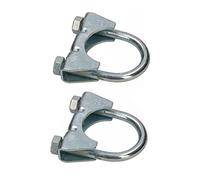 KOTARBAU® 2 x Pernos en U 38mm, Redondo, de Acero Inoxidable, con Tuercas, Soporte De Abrazadera De Mástil De Antena, Montaje De Antena, Perno para Fijar Tubos, Mordaza para mástiles