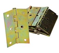 KOTARBAU® 25 x Bisagras de acero inoxidable para muebles, 70 x 45 mm, de libro, Conectores, plegable de doble hoja, multiuso para cajas de madera, Galvanizada, 25 UNIDADES