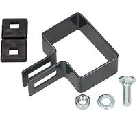 KOTARBAU® Abrazadera Rectangular 60 x 40 mm para Valla de Postes Antracita Fijación Mate