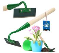 KOTARBAU® Azada de Metal con Mango, binadora para jardinería, para mullir, trasplantar y desherbar, Herramientas de jardín para Tierra, pequeña para escardar, de Mano