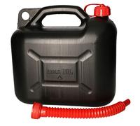 KOTARBAU® Bidón de gasolina con embudo 10 litros, Bidón de combustible, Garrafa de combustible con embudo, Bidón de reserva, Bidón de plástico