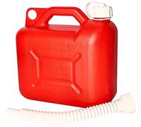 KOTARBAU® Bidón de gasolina con embudo 10 litros, Bidón de combustible, Garrafa de combustible con embudo, Bidón de reserva, Bidón de plástico