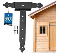 KOTARBAU Bisagra de 250 mm, bisagra, placa de construcción, herraje para puerta, conexión de madera, bisagra en T, revestimiento de polvo