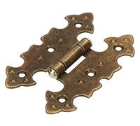 KOTARBAU® Bisagras para Muebles, Bisagra de Acero Inoxidable, Bisagra de Libro para Puertas de Muebles, Bisagra de Doble Hoja, Dorado Antiguo, Conector Multiuso, Bisagra para Cajas Decorativa, Retro