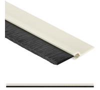 KOTARBAU® Burlete Cepillo Puerta - 1 m - Protector Bajo Puerta Exterior - 45 mm - Beige - Burlete Bajo Entrada PVC - Insectos - Larga Duración - Fácil Montaje - Autoadhesiva
